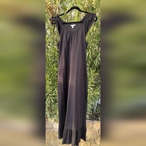 NWT 100% COTTON 2 POCKET YOUR NEXT FAVORITE DRESS BLACK TIE TO BEACH DRESS